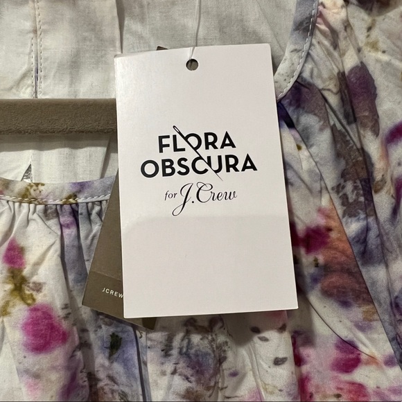 Flora Obscura X J. Crew Side Cutout Dress in Kaleidoscope Floral (8) - Picture 13 of 15